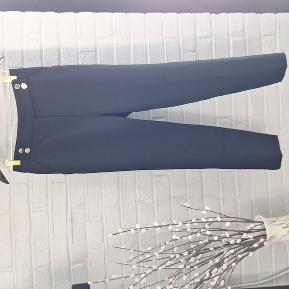 🐦‍⬛ H&M dress pants size 6 with sailor buttons - Picture 1 of 10